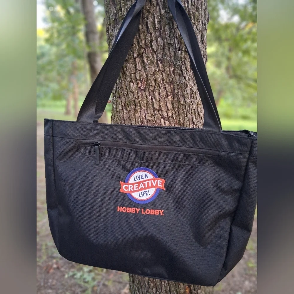 Hobby Lobby Black Creative Laptop Bag